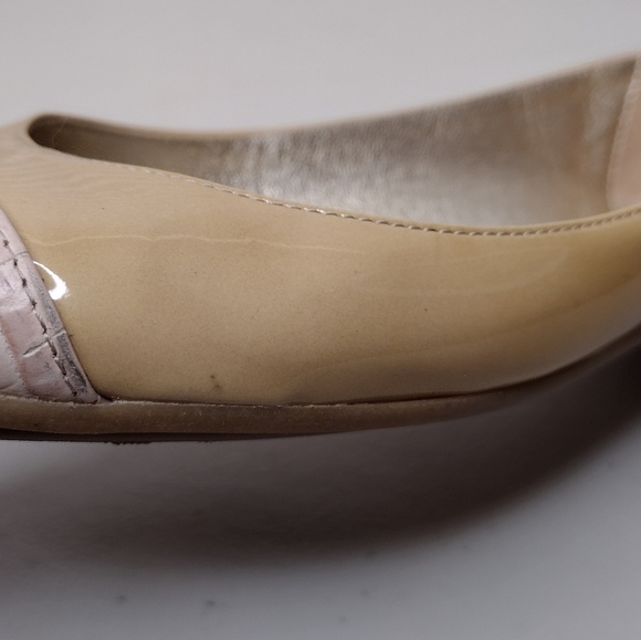 Jimmy Choo Women's Leather Classic Cap Toe Casual Slip On Flats Loafers Sz 9 - Picture 12 of 14